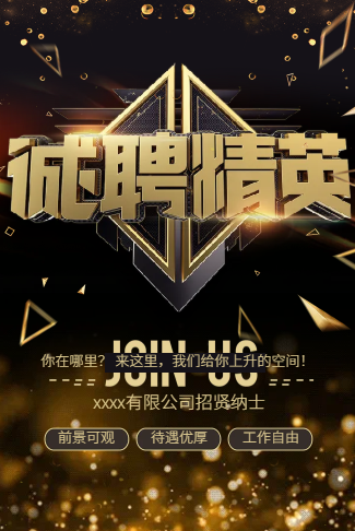 诚聘精英公司招聘校园招聘学校招聘金融地产